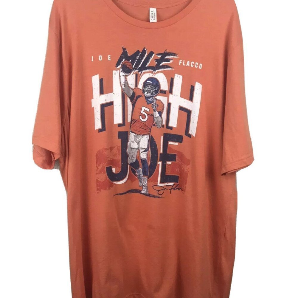 Joe Flaco NFL T-Shirt Mens Big & Tall Size 3XL